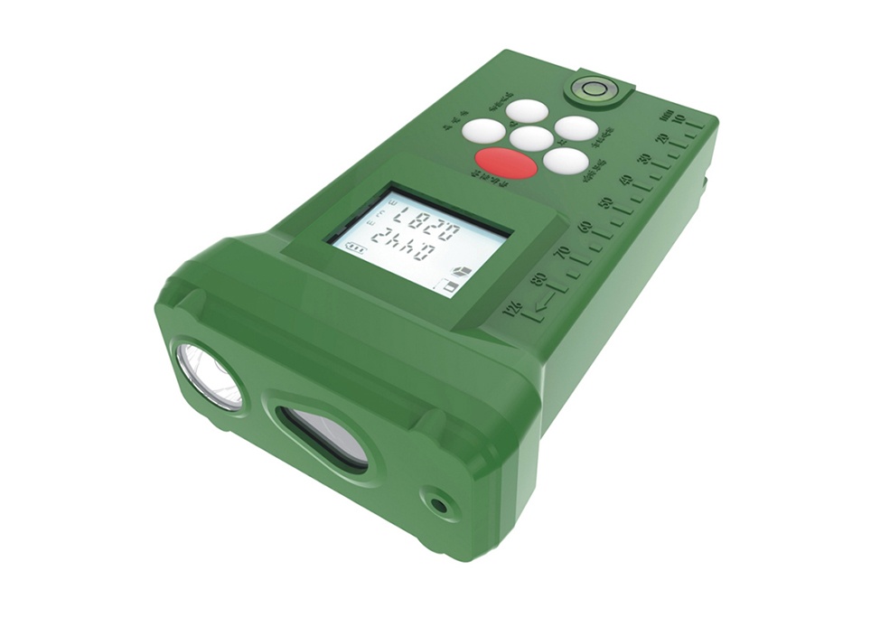 智能測(cè)距手電筒